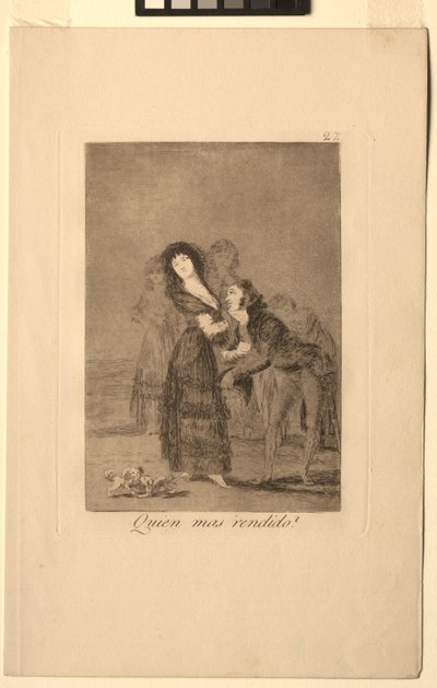 Caprichos: Wie van hen is het meest overwonnen door Francisco de Goya