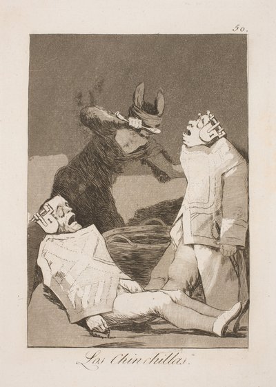 Chinchilla Rat door Francisco de Goya