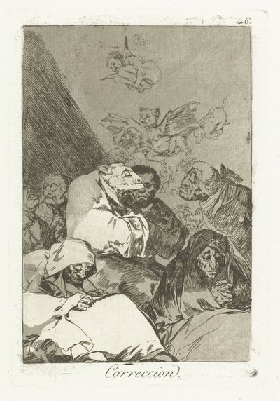 Correctie door Francisco de Goya