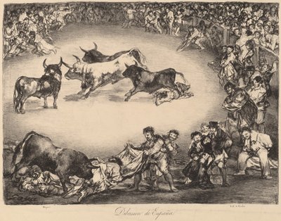 Dibersion de España door Francisco de Goya