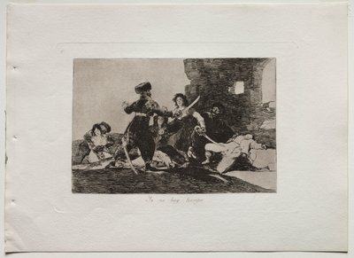 Rampen van de oorlog: Er is nu geen tijd door Francisco de Goya