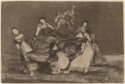 Disparate femenino door Francisco de Goya
