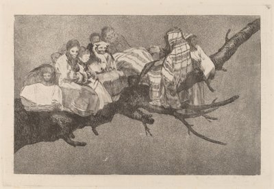 Disparate ridiculo door Francisco de Goya