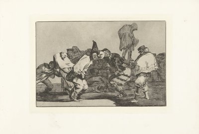 Dwaasheid van het carnaval door Francisco de Goya