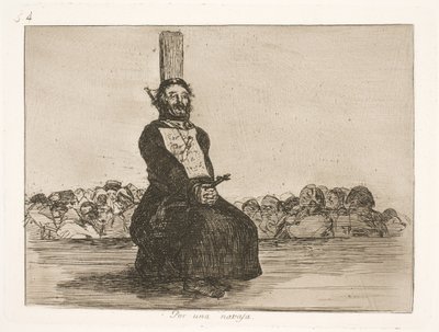 Voor een mes (34) door Francisco de Goya