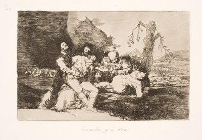 Verbindt hem en ging naar de volgende (20) door Francisco de Goya