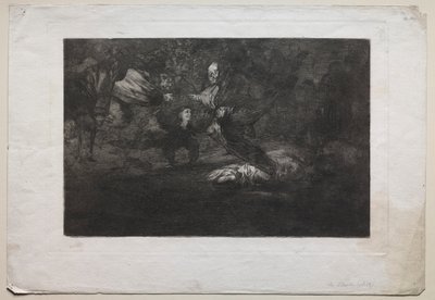 God Schept Hen en Ze Sluiten Zich Samen Aan door Francisco de Goya