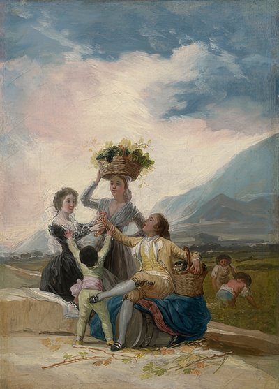 Herfst door Francisco de Goya