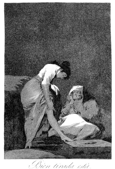 Het is mooi gespannen door Francisco de Goya