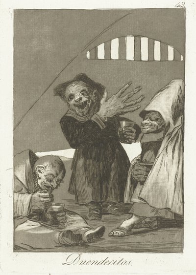 Kobolds door Francisco de Goya