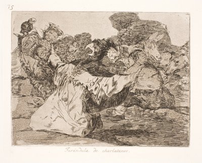 De Rondedans van de Kwakzalvers (75) door Francisco de Goya