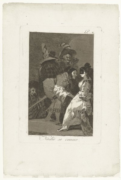 Niemand kent zichzelf door Francisco de Goya