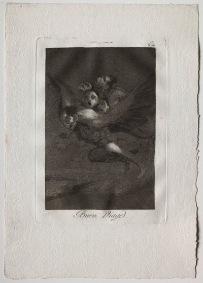 Ochenta Caprichos: Goede reis, 1793-1798 door Francisco de Goya