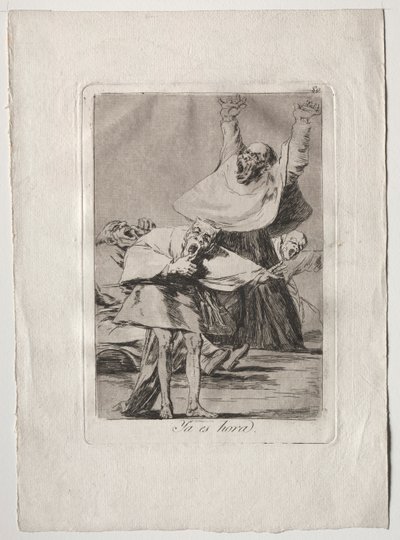 Ochenta Caprichos: Het is Tijd, 1793-1798 door Francisco de Goya