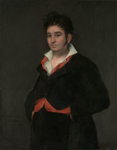 Portret van Don Ramón Satué door Francisco de Goya