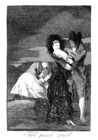 Koningin Maria Luisa Teresa van Parma, Premier van Spanje, 1799 door Francisco de Goya