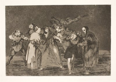 Wonden genezen sneller dan haastige woorden door Francisco de Goya