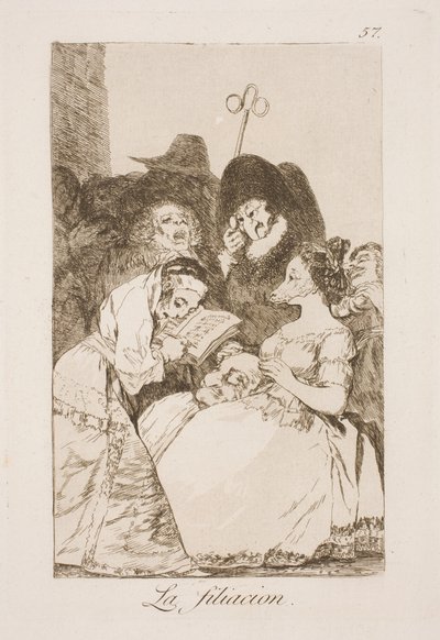 Stamboom door Francisco de Goya