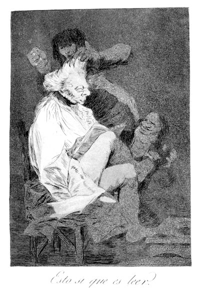 Dat is Zeker Kunnen Lezen door Francisco de Goya
