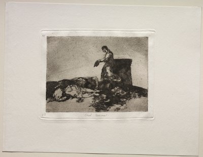 De Verschikkingen van de Oorlog: Wrede Vertelling van Ellende door Francisco de Goya