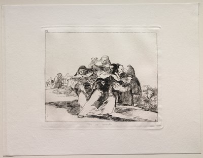 De verschrikkingen van de oorlog: Alles is ondersteboven door Francisco de Goya