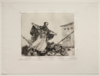 De verschrikkingen van de oorlog: Moge het koord breken door Francisco de Goya