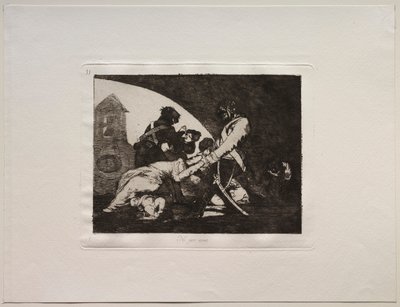 De verschrikkingen van de oorlog: Noch deze door Francisco de Goya