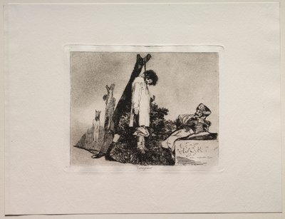 De Verschikkingen van de Oorlog: Niet (In Dit Geval) Ook door Francisco de Goya