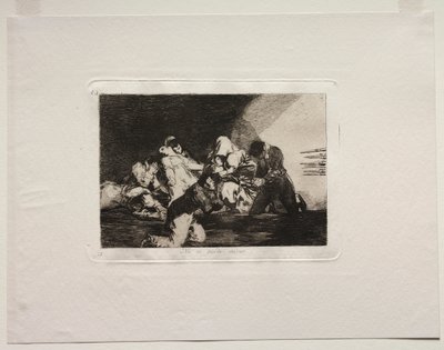 De verschrikkingen van de oorlog: Men kan niet kijken door Francisco de Goya