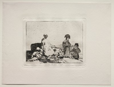 De verschrikkingen van de oorlog: Misschien zijn ze van een ander ras door Francisco de Goya
