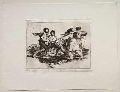 De verschrikkingen van de oorlog: Terecht of onterecht door Francisco de Goya