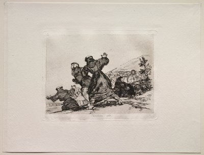 De Verschikkingen van de Oorlog: Dit Ook door Francisco de Goya