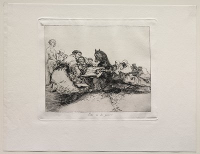 De verschrikkingen van de oorlog: Dit is het ergste! door Francisco de Goya