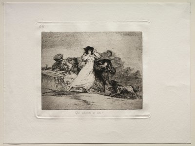 De verschrikkingen van de oorlog: Wat is dit rumoer door Francisco de Goya