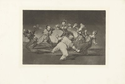 Vrolijke dwaasheid door Francisco de Goya