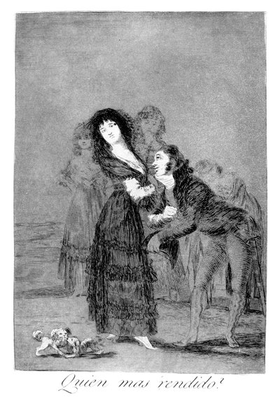 Wie van hen is meer overweldigd door Francisco de Goya