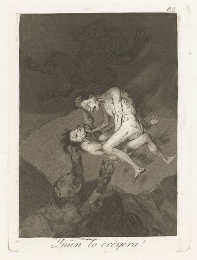 Wie had dat gedacht! door Francisco de Goya