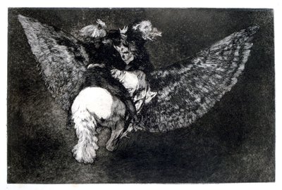 Gevleugelde Onzin door Francisco de Goya
