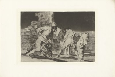 Woedende dwaasheid door Francisco de Goya