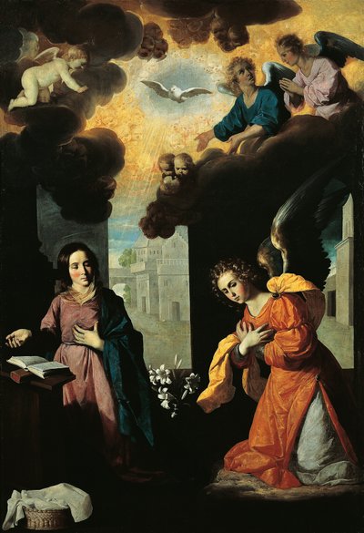 Aankondiging door Francisco de Zurbaran