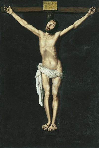 Christus aan het kruis door Francisco de Zurbaran
