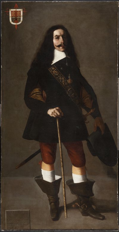 Don Juan Bazo de Moreda door Francisco de Zurbaran