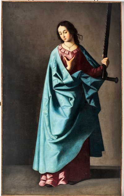 Grote Martelaar Euphemia door Francisco de Zurbaran