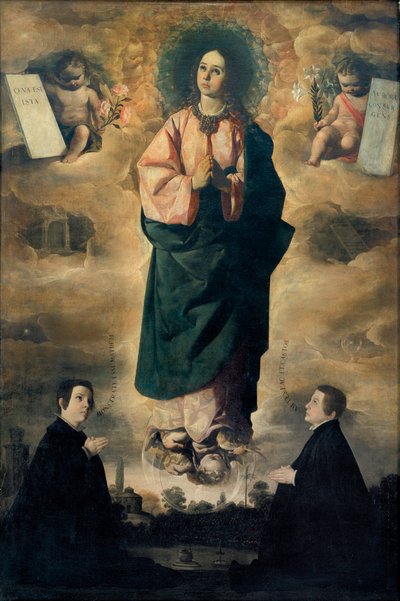 De onbevlekte ontvangenis door Francisco de Zurbaran