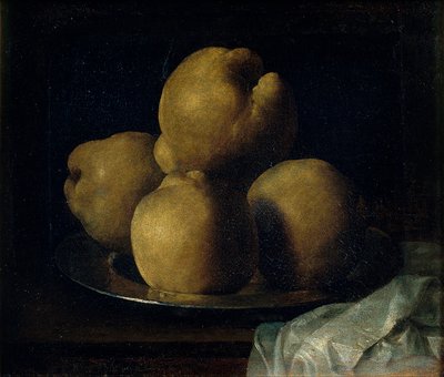 Stilleven met kweeperen door Francisco de Zurbaran