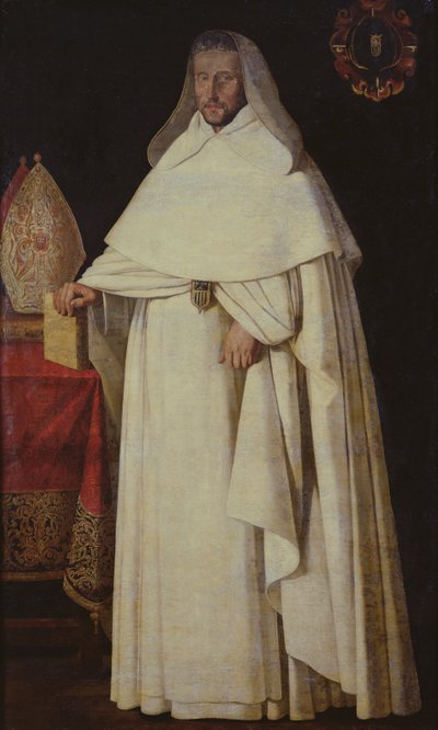 Portret van Felipe de Guimaran, 1630-33 door Francisco de Zurbaran