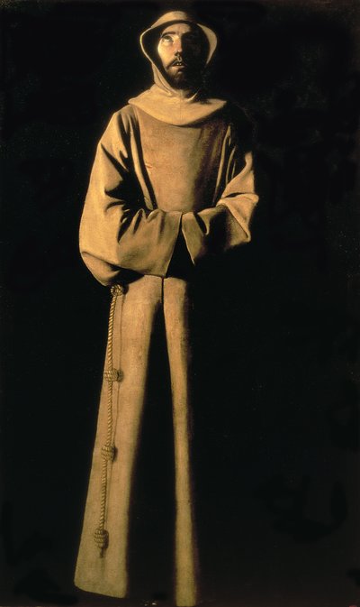 St. Franciscus van Assisi, c.1640 door Francisco de Zurbaran