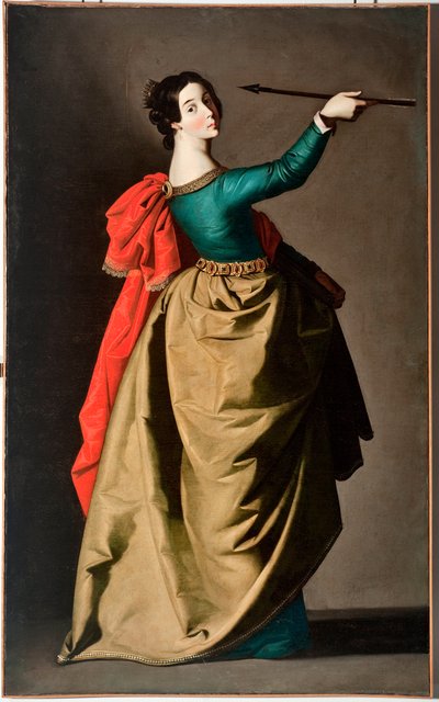 Sint Ursula door Francisco de Zurbaran