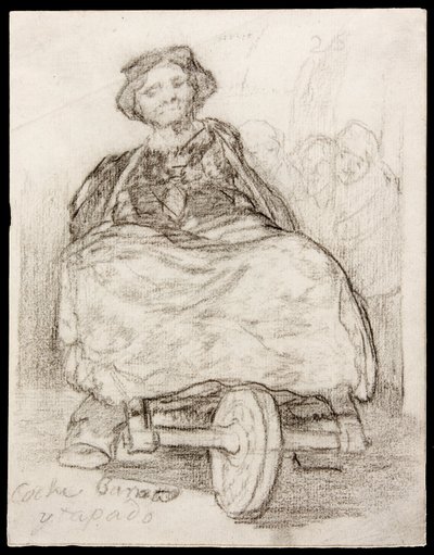 Goedkope Overdekte Koets door Francisco de Goya