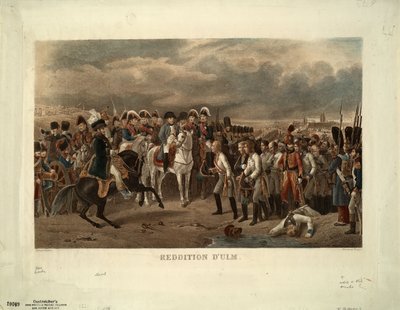 De capitulatie van Ulm door Francisque Martin François Grenier de Saint Martin